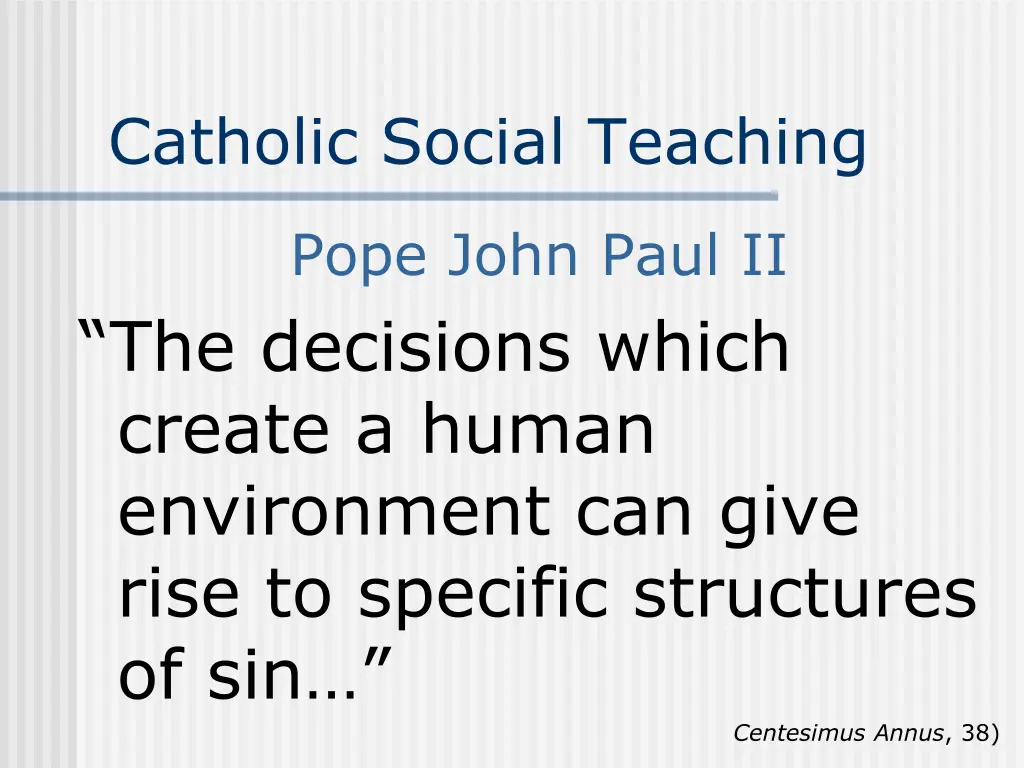 catholic social teaching 5