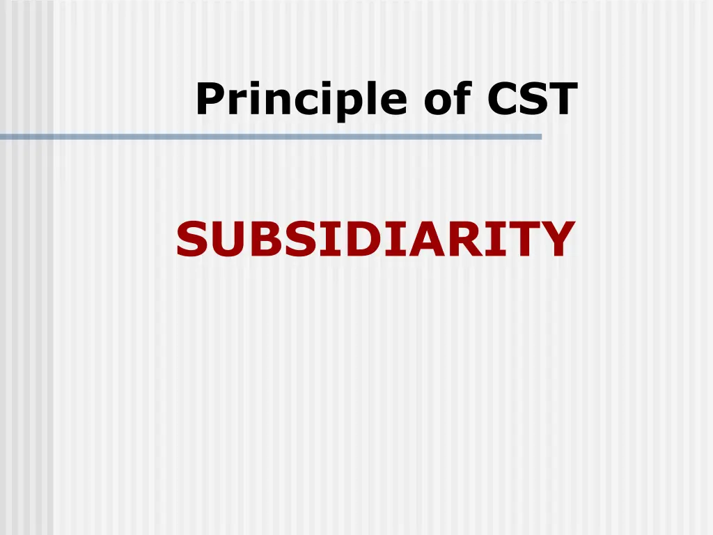 principle of cst 2