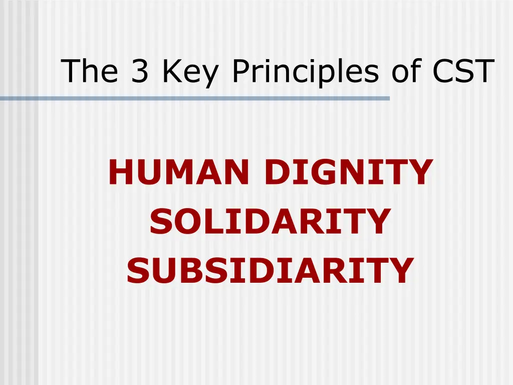 the 3 key principles of cst