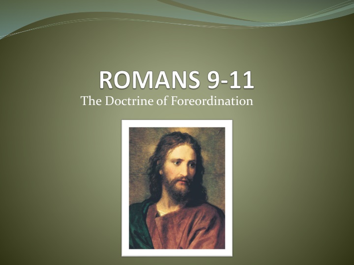 the doctrine of foreordination