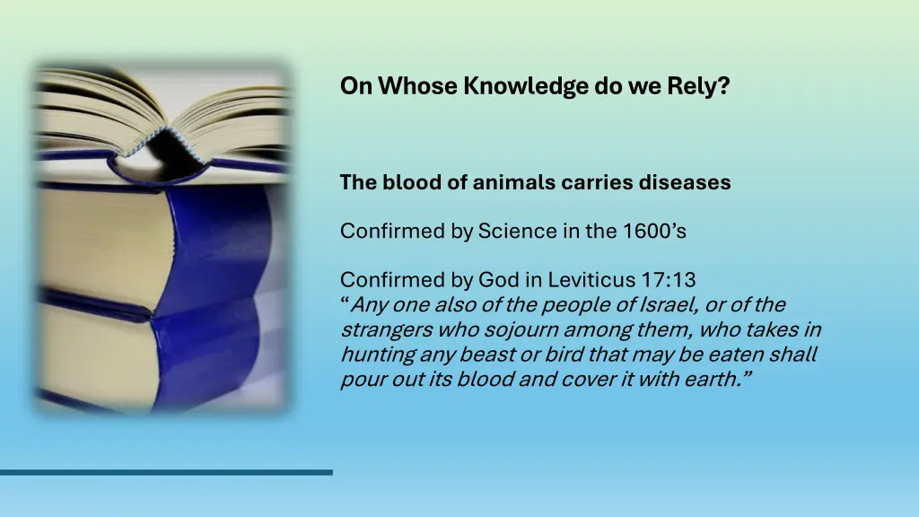 on whose knowledge do we rely 4