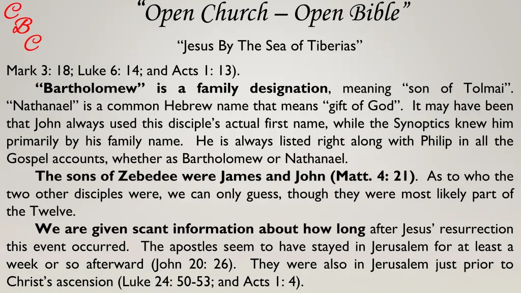 open church open bible jesus 3