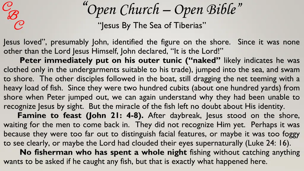 open church open bible jesus 7