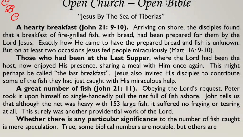 open church open bible jesus 9