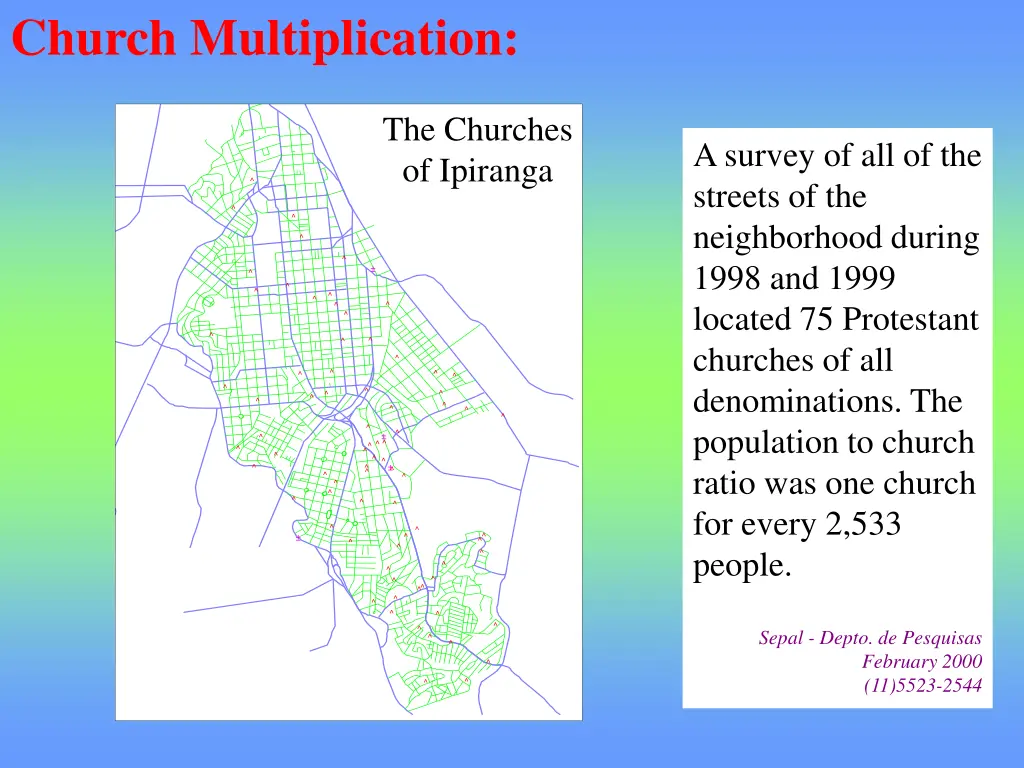 church multiplication