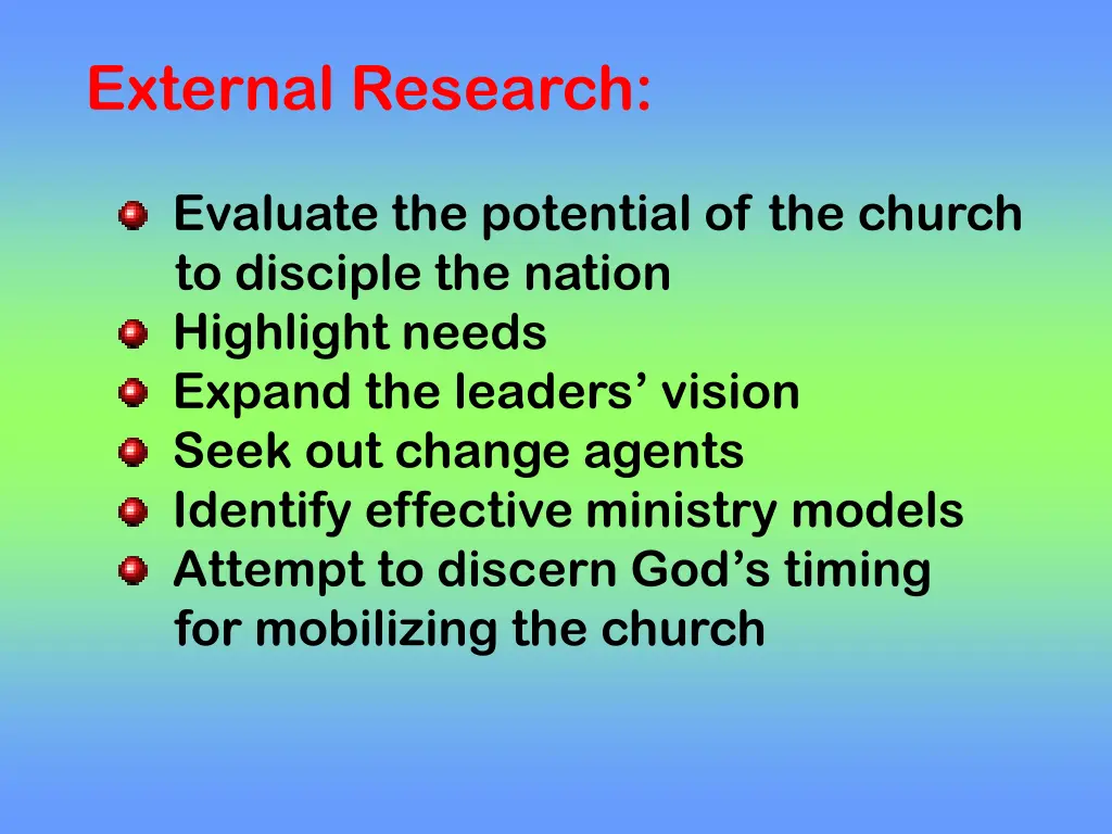 external research