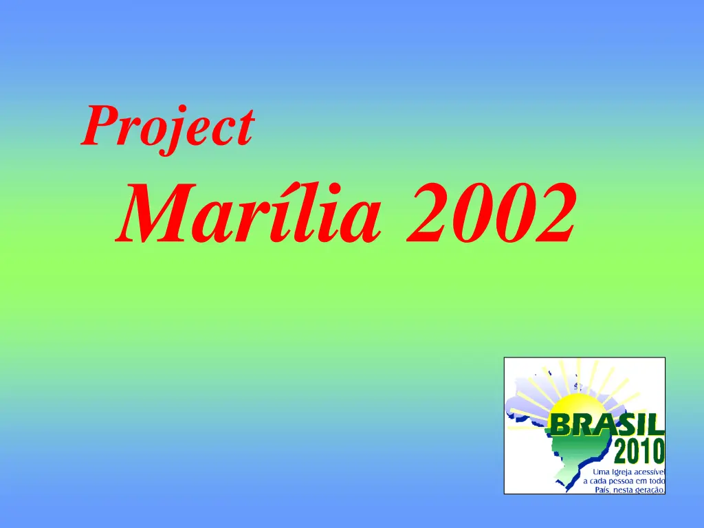 project mar lia 2002