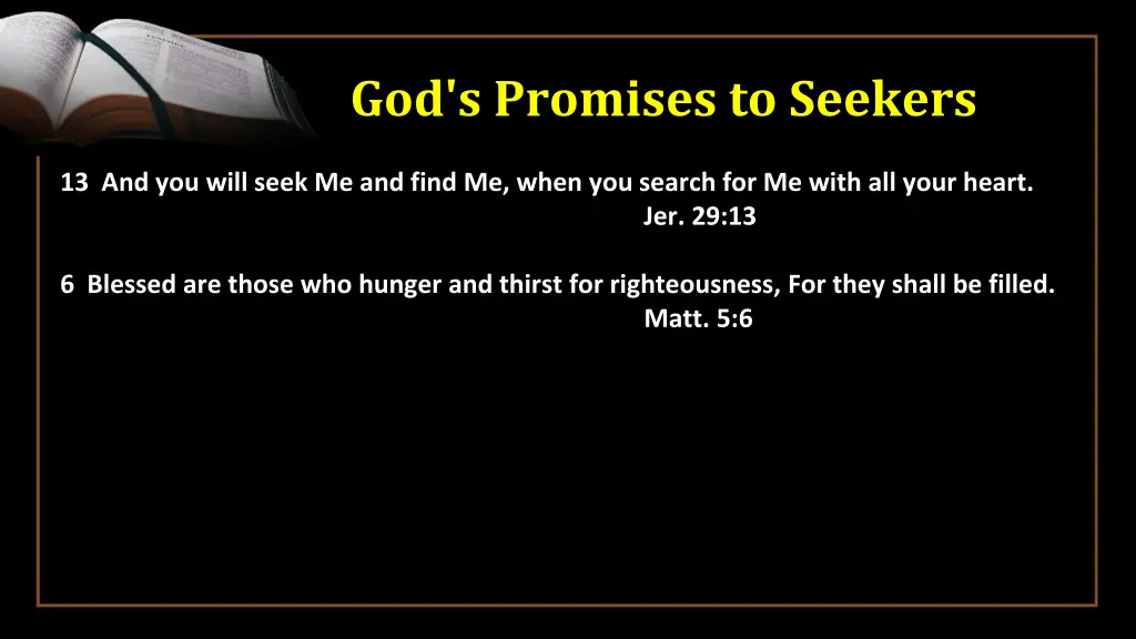 god s promises to seekers 2