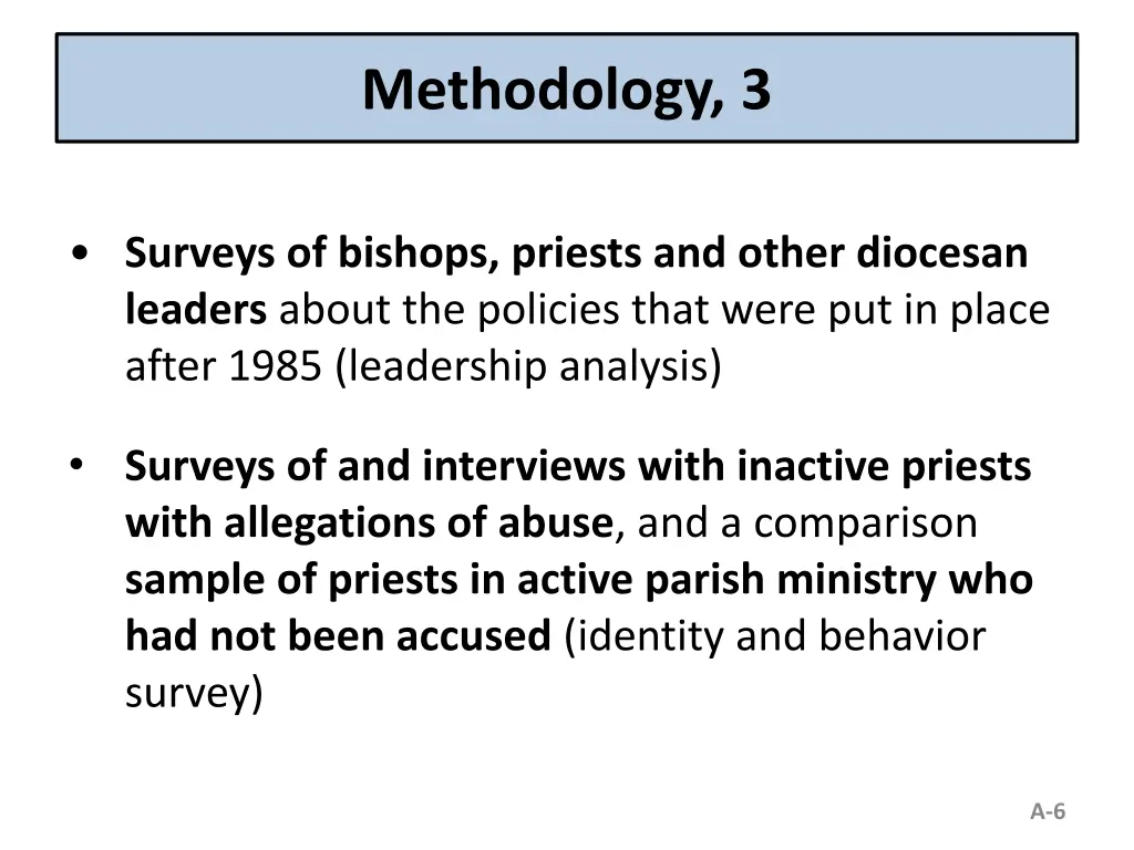 methodology 3