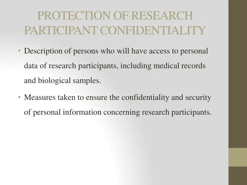 protectionofresearch participantconfidentiality