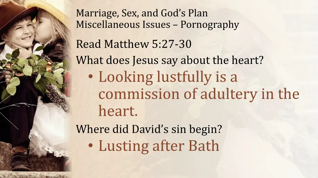 marriage sex and god s plan miscellaneous issues