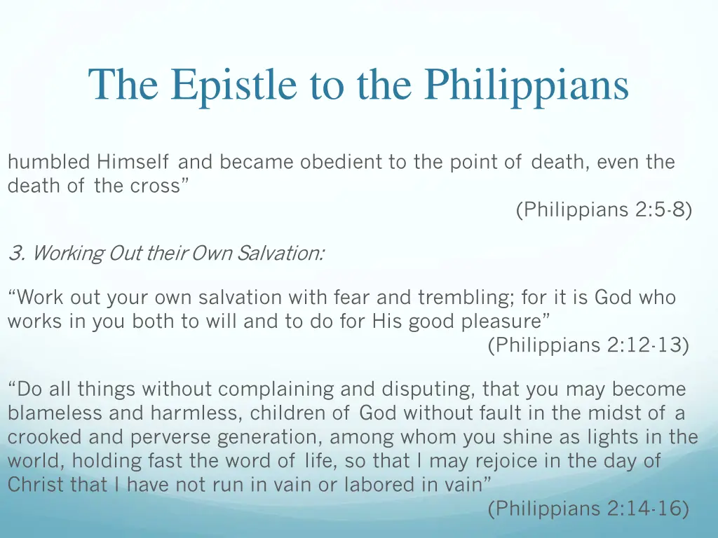 the epistle to the philippians 21