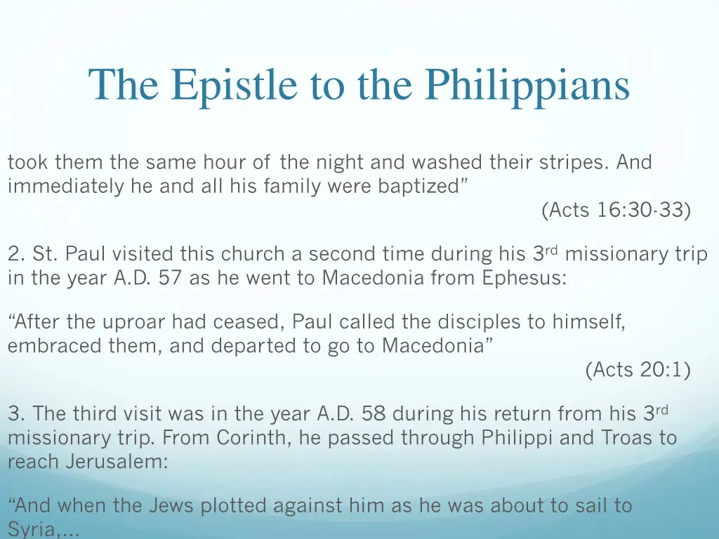 the epistle to the philippians 6