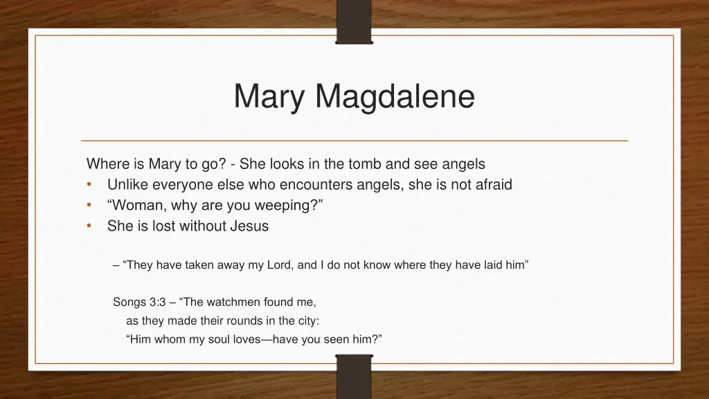 mary magdalene