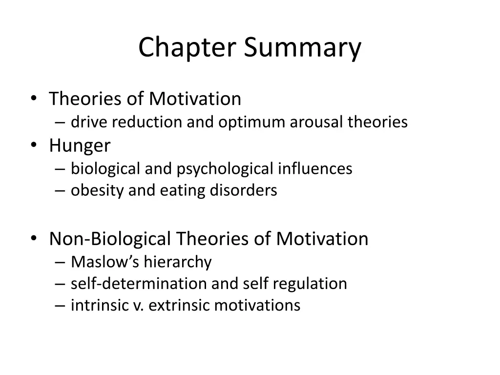 chapter summary 1
