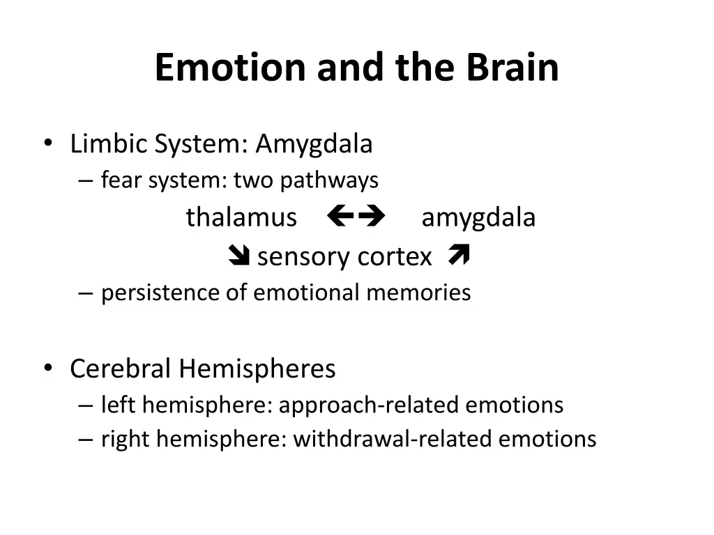 emotion and the brain