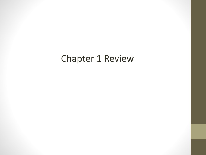 chapter 1 review