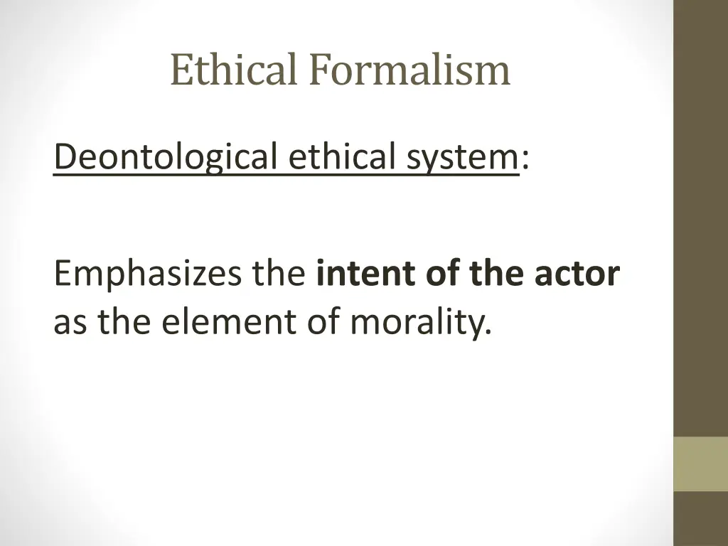 ethical formalism 2