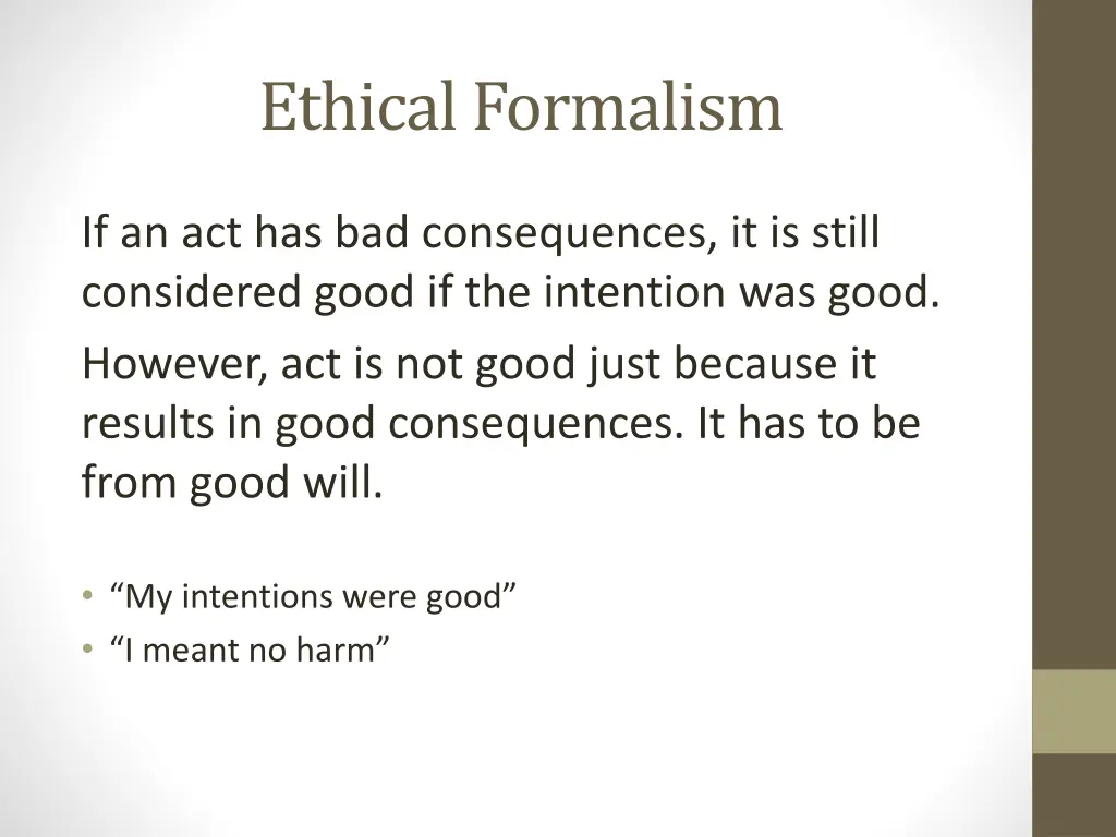 ethical formalism 3