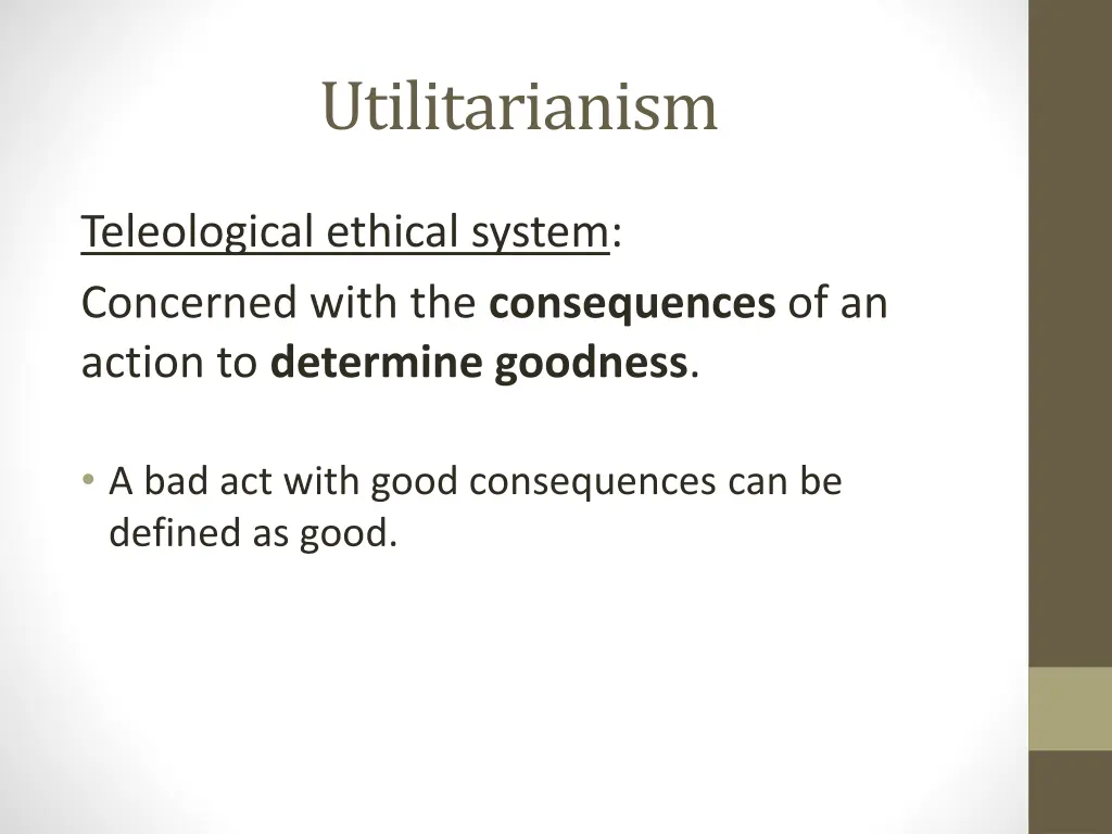 utilitarianism 2