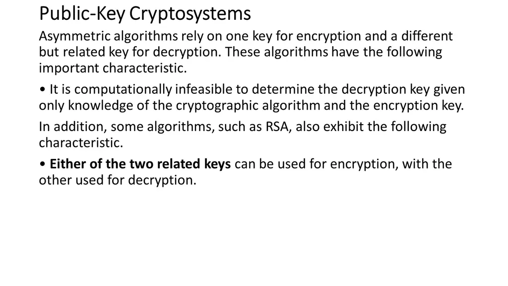 public public key cryptosystems key cryptosystems
