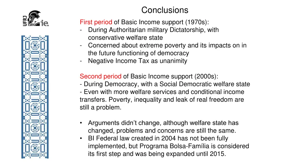 conclusions