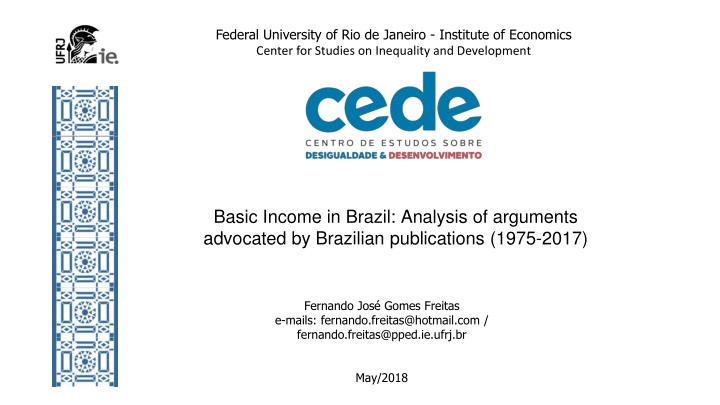 federal university of rio de janeiro institute