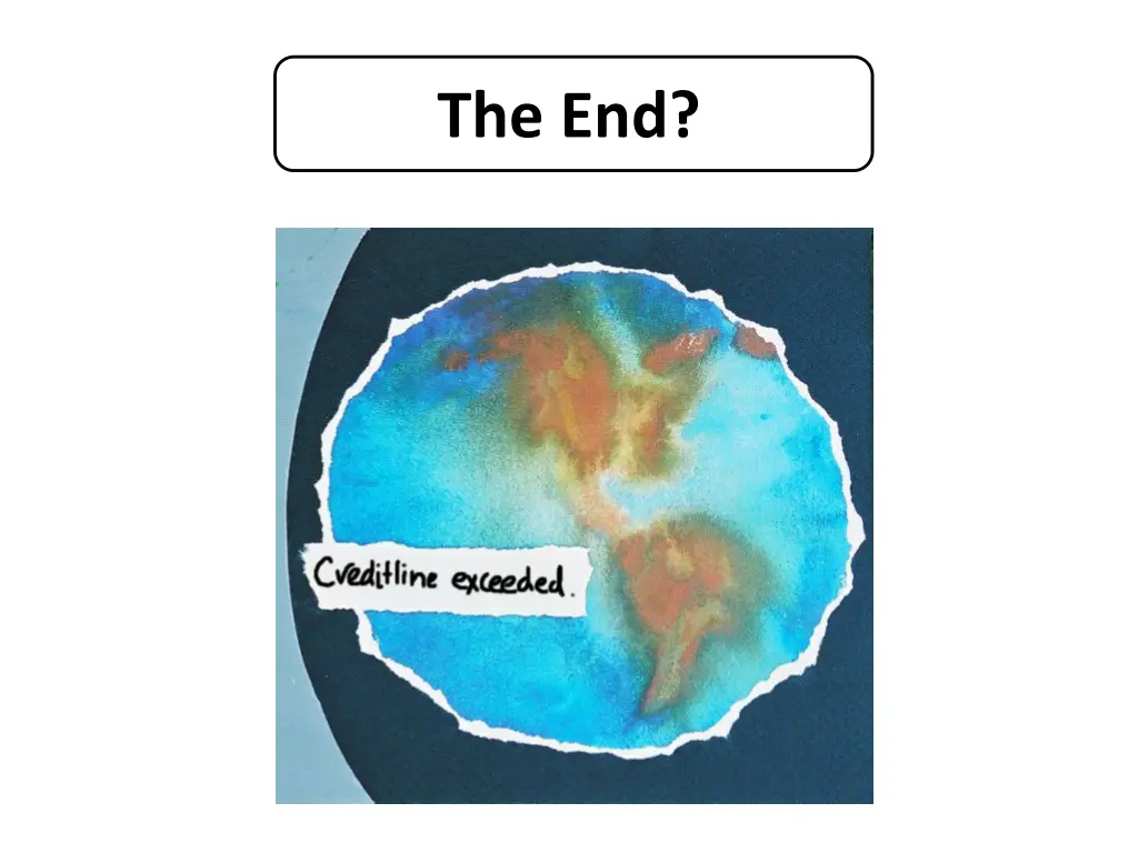the end