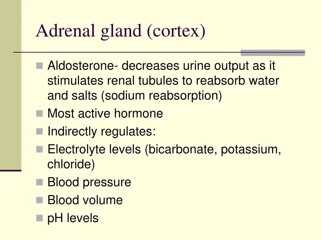 adrenal gland cortex