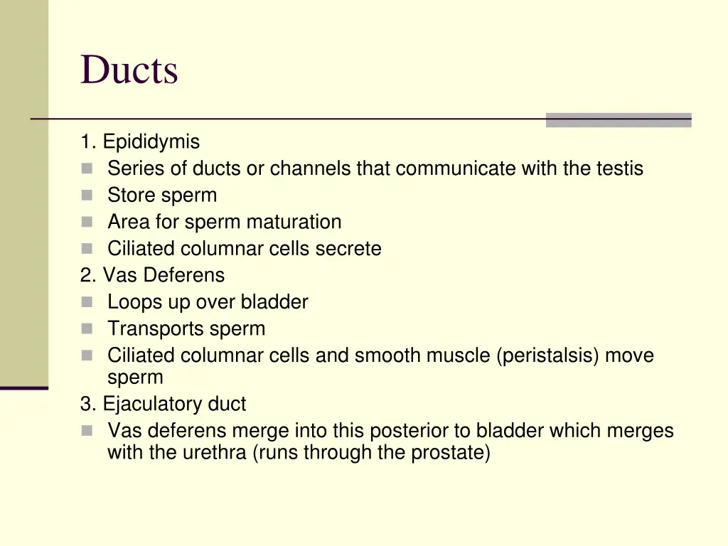 ducts