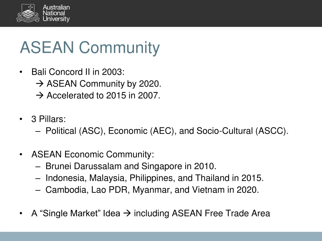 asean community