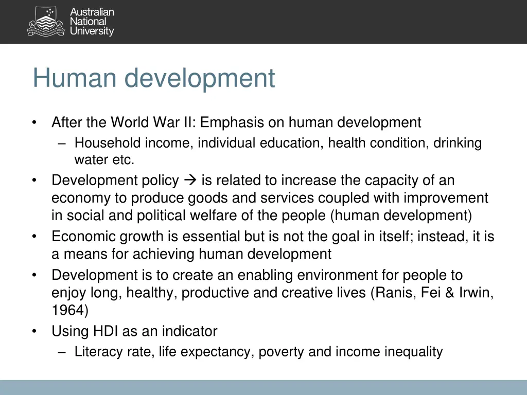 human development