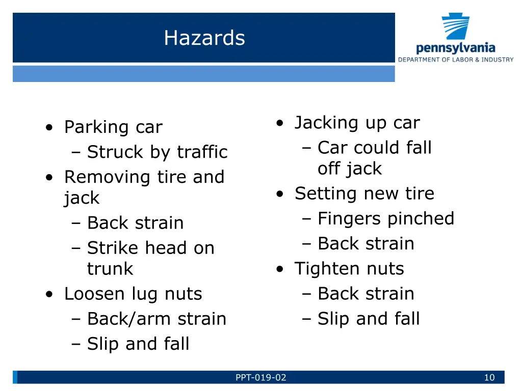 hazards