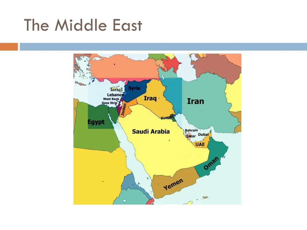 the middle east