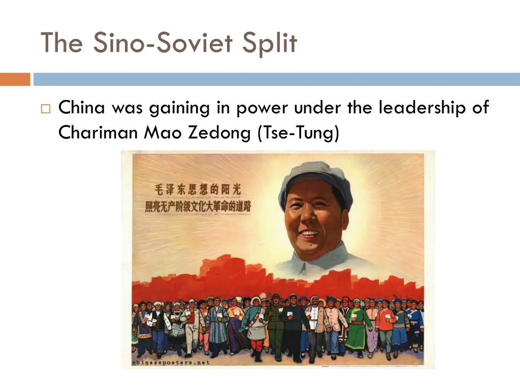 the sino soviet split