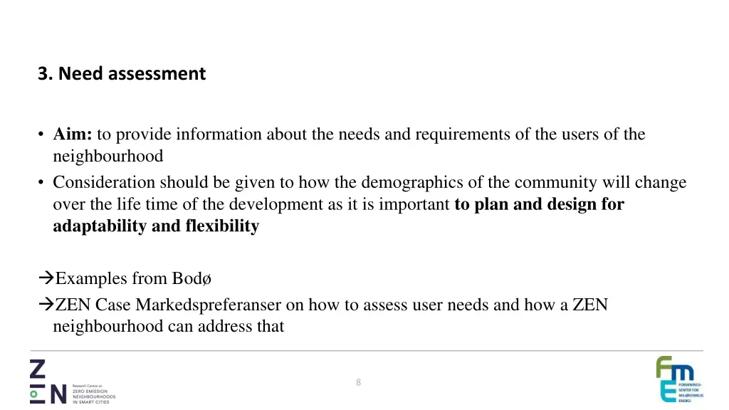 3 need assessment
