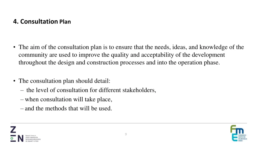 4 consultation plan