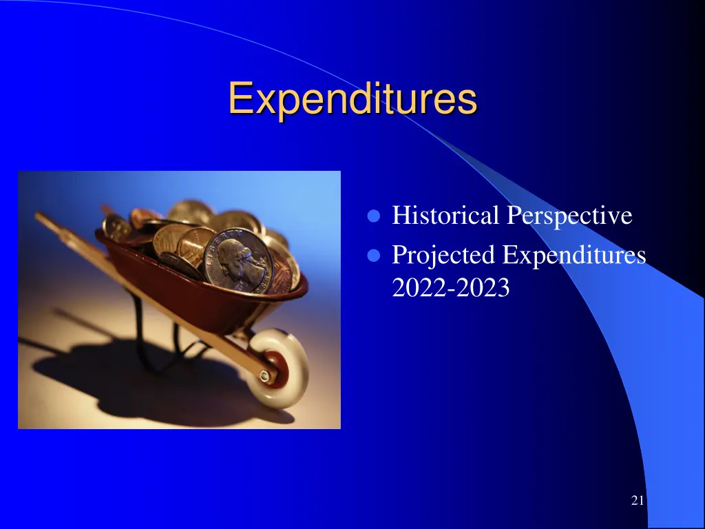 expenditures