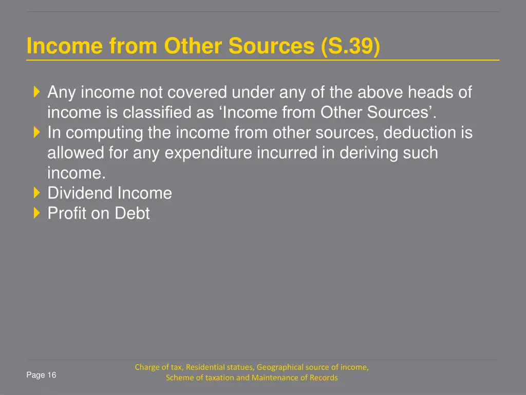 income from other sources s 39