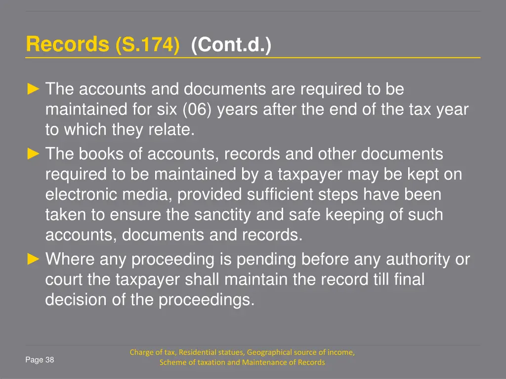 records s 174 cont d 1
