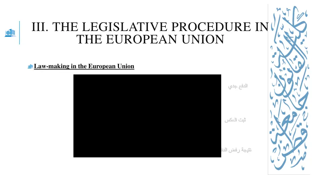 iii the legislative procedure in the european