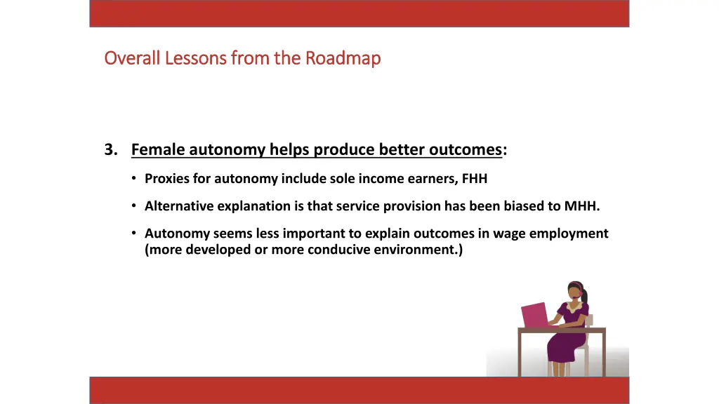 overall lessons from the roadmap overall lessons 2