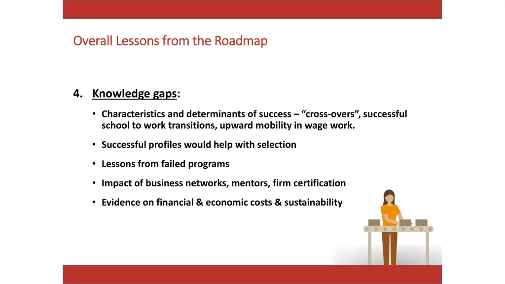 overall lessons from the roadmap overall lessons 3