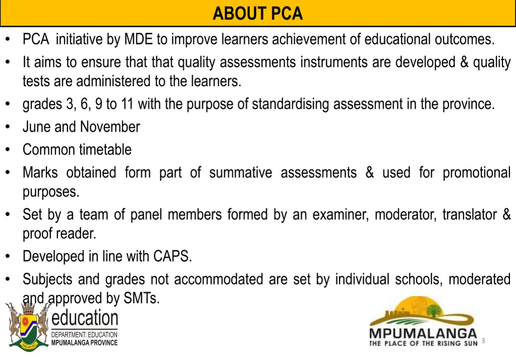 about pca