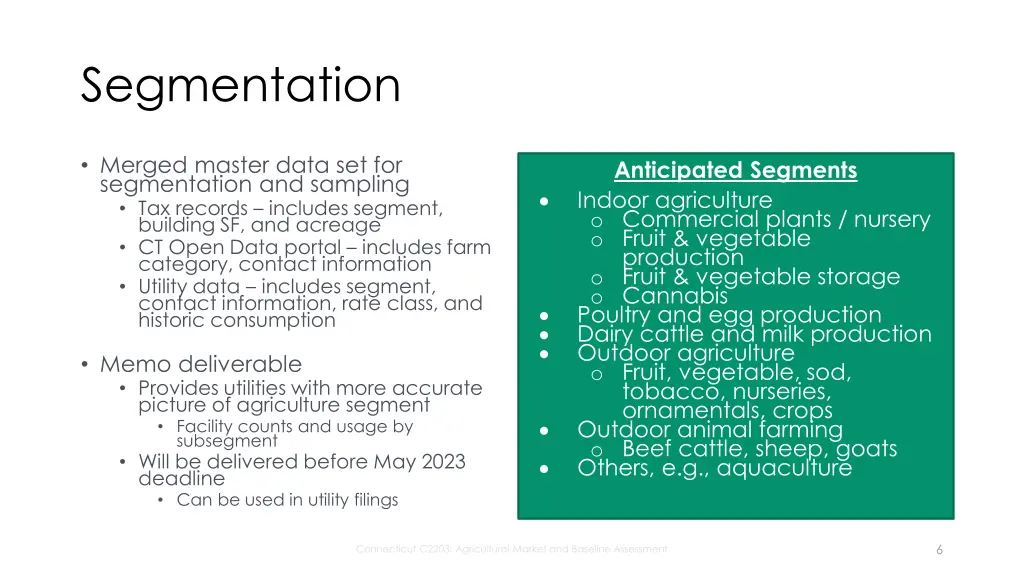 segmentation