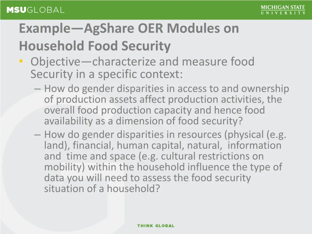 example agshare oer modules on household food 3