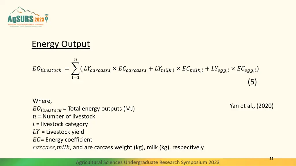 energy output 1