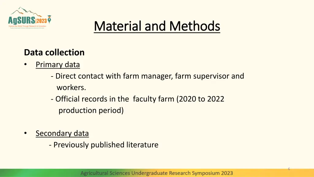material and methods material and methods 1
