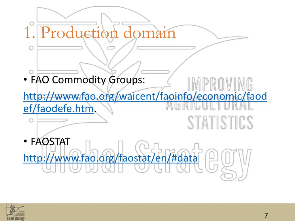 1 production domain 2