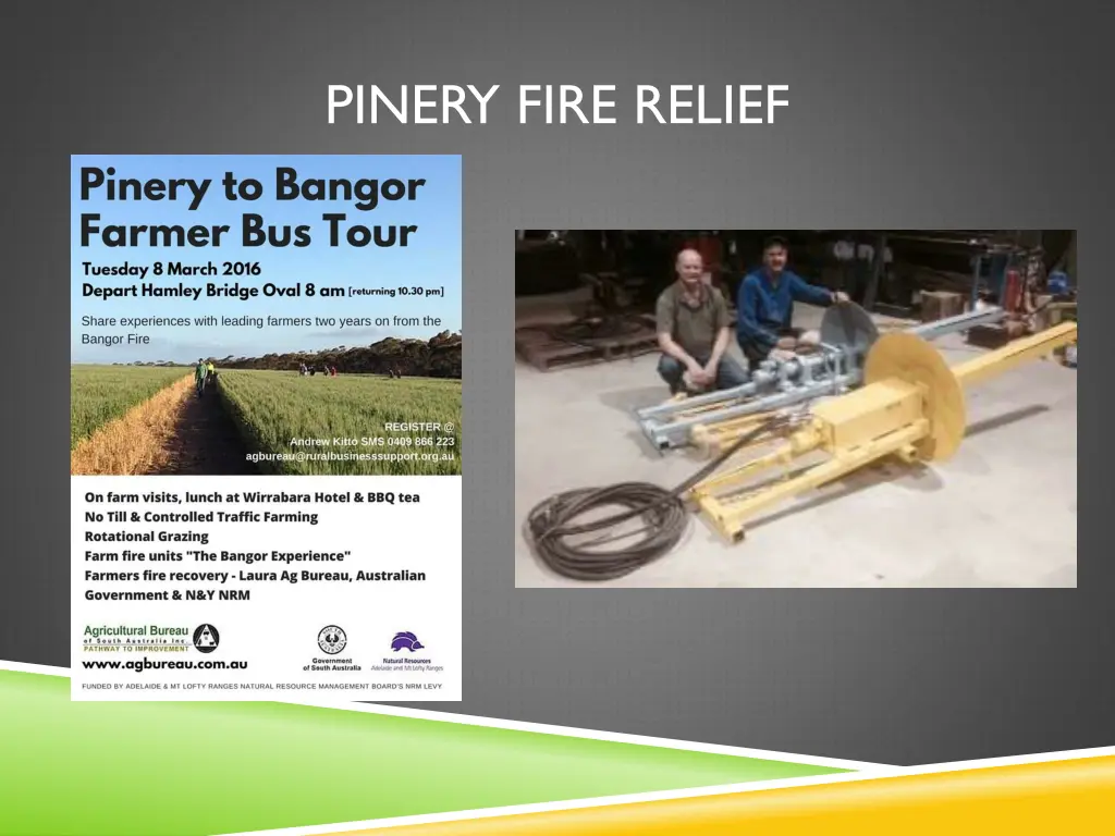 pinery fire relief